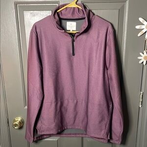Men's Con.Struct Quarter-Zip Fleece Lined Sweater